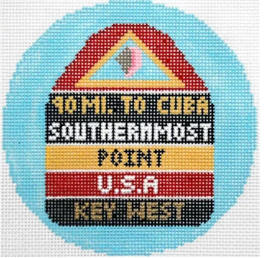 Silver Needle – Key West Ornament