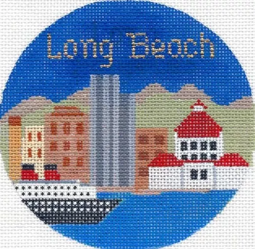 Silver Needle – Long Beach Ornament