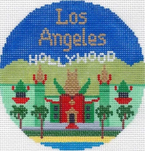 Silver Needle – Los Angeles Ornament
