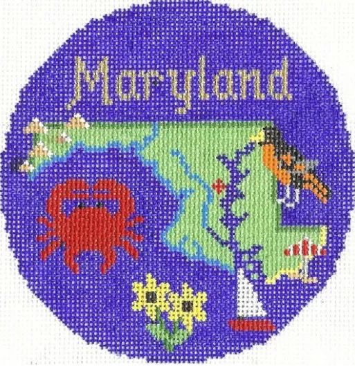 Silver Needle – Maryland Ornament