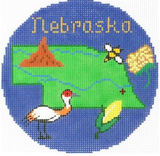 Silver Needle – Nebraska Ornament