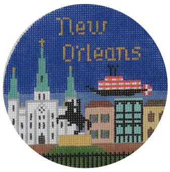Silver Needle – New Orleans Ornament