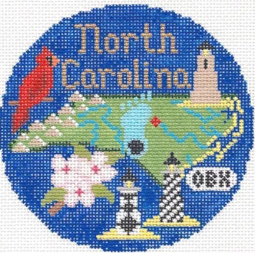 Silver Needle – North Carolina Ornament