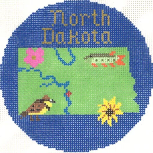 Silver Needle – North Dakota Ornament