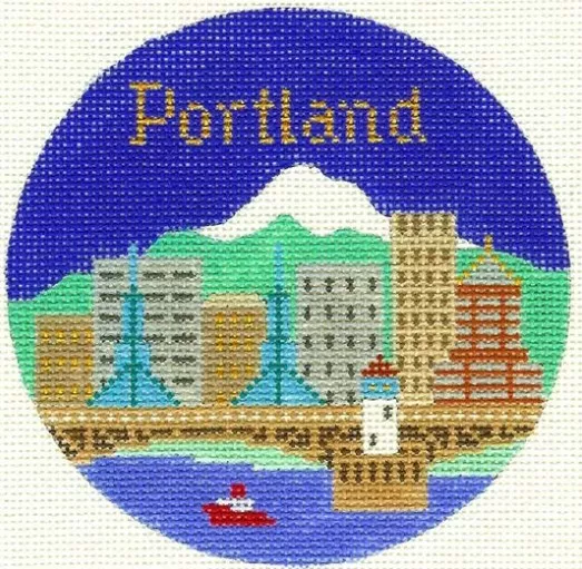 Silver Needle – Portland Ornament