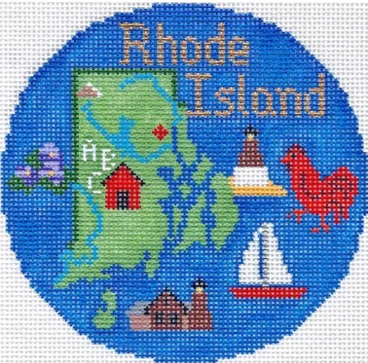Silver Needle – Rhode Island Ornament