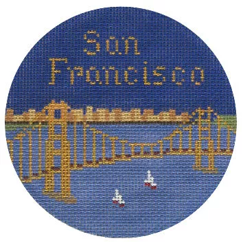 Silver Needle – San Francisco Ornament