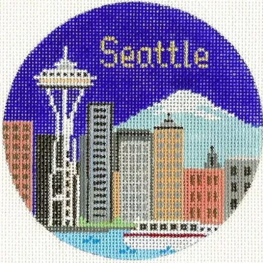 Silver Needle – Seattle Ornament