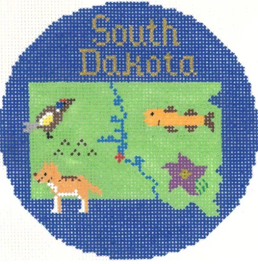 Silver Needle – South Dakota Ornament