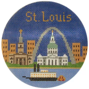 Silver Needle – St. Louis Ornament