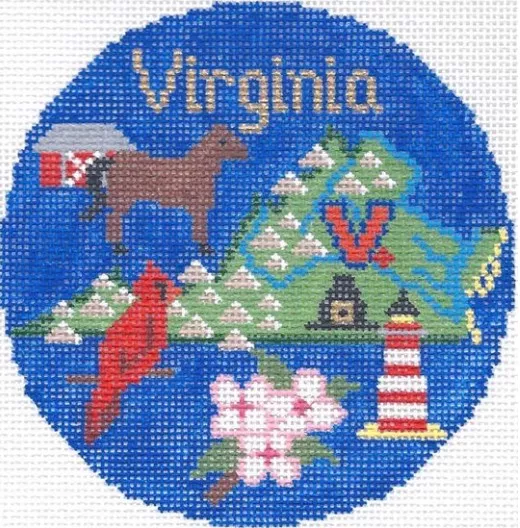 Silver Needle – Virginia Ornament