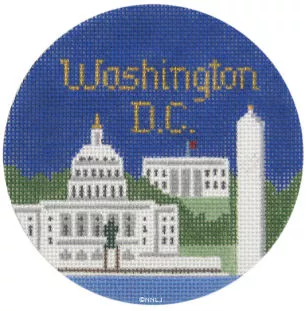 Silver Needle – Washington D.C. Ornament