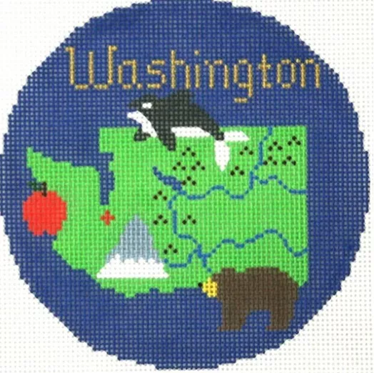 Silver Needle – Washington Ornament