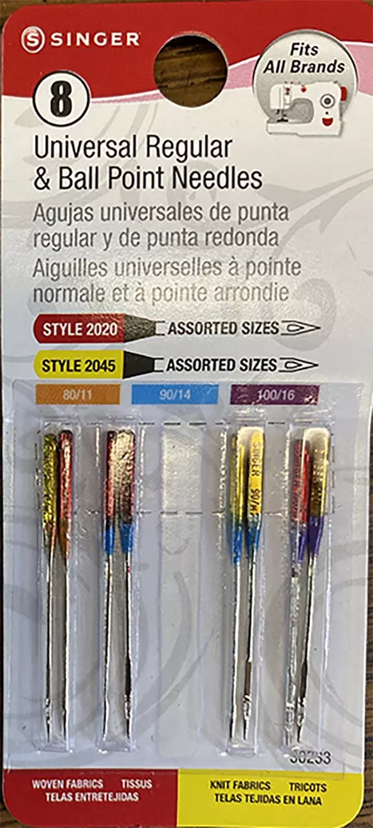 Singer - Universal Regular and Ball Point Needles