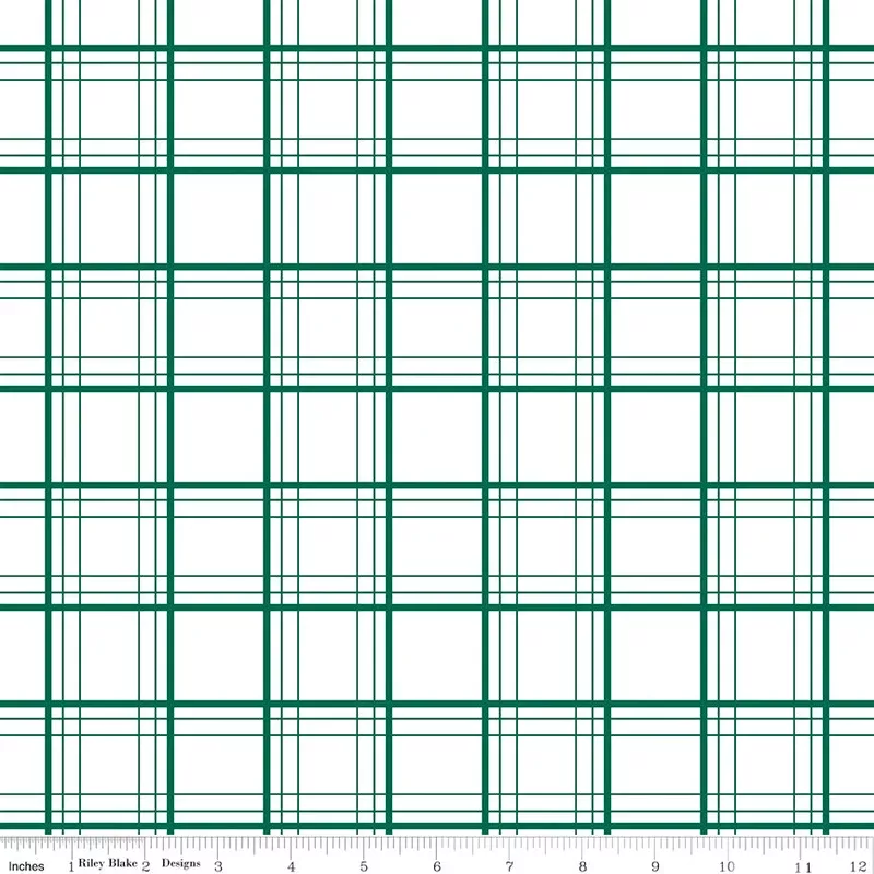 Ski Hill White Ski Tracks Yardage by Corinne Wells for Riley Blake Designs