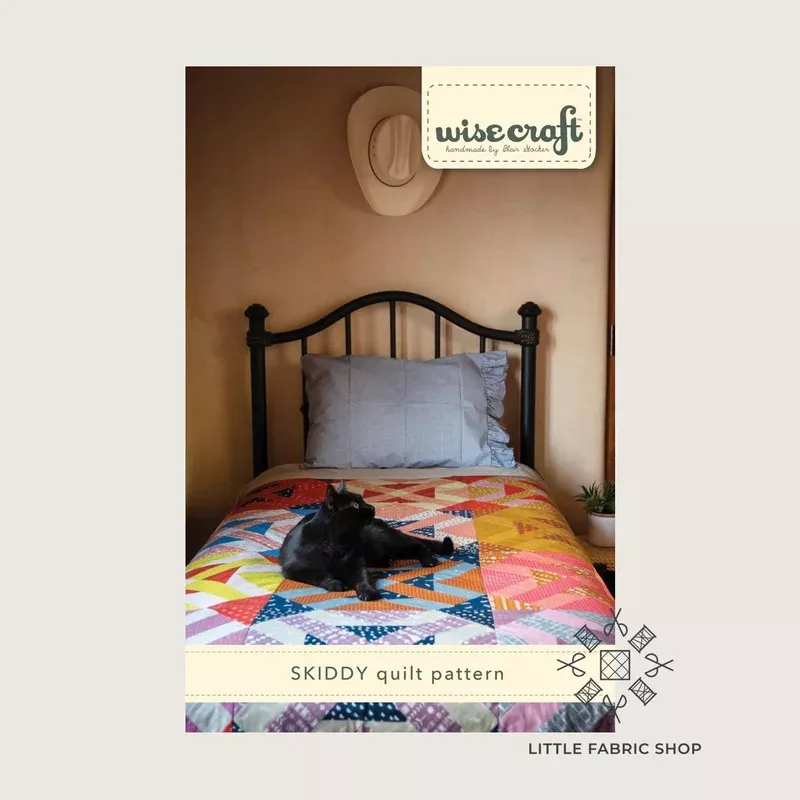 Skiddy | Quilt Pattern | Wisecraft Handmade