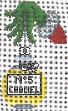 Skooter’s Designs – Chanel Grinch Ornament