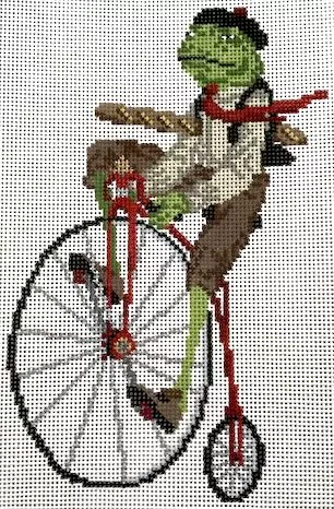 Skooter’s Designs – French Bicycle Frog