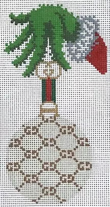 Skooter’s Designs – Gucci Grinch Ornament
