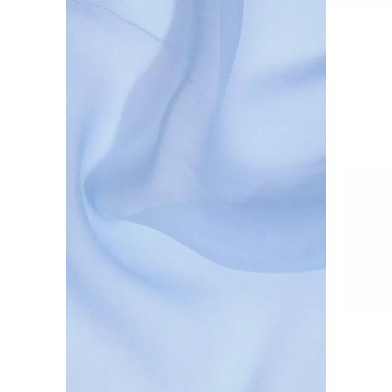 Sky Blue Silk Georgette Fabric