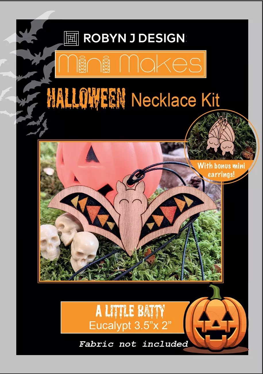 Slightly Batty Necklace Kit- Eucalypt