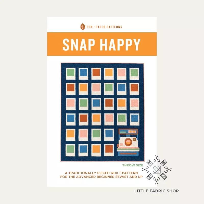 Snap Happy Quilt | Quilt Pattern | Pen + Paper Patterns