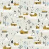 Snowy Weather, Cotton Poplin