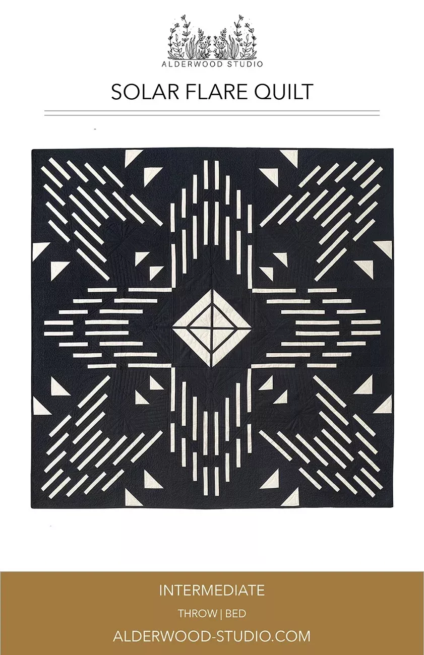 Solar Flare Quilt Pattern