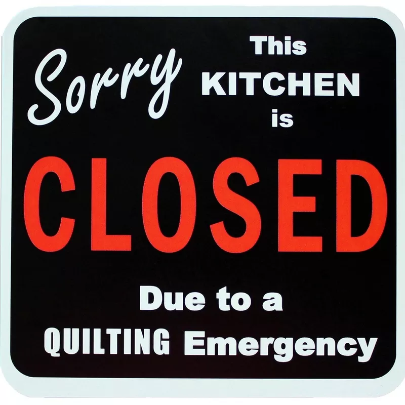 Sorry Kitchen is Closed Magnet 5-1 /4in