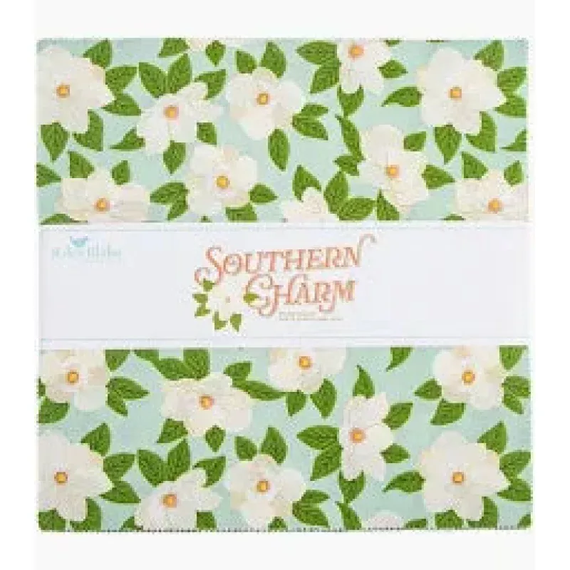 Southern Charm – Precut Quilting Cotton Fabric – 10″ Stacker