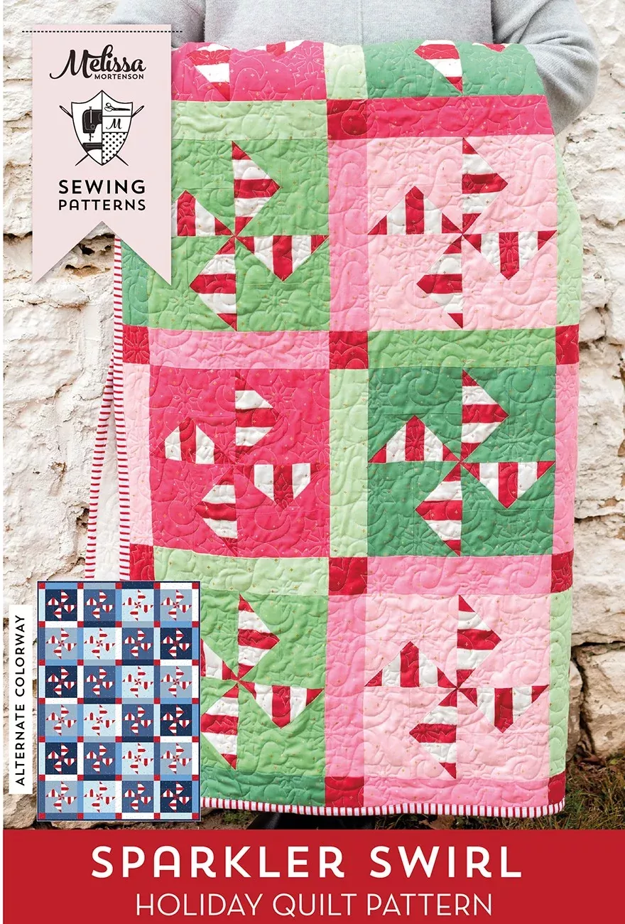 Sparkler Swirl Quilt Pattern