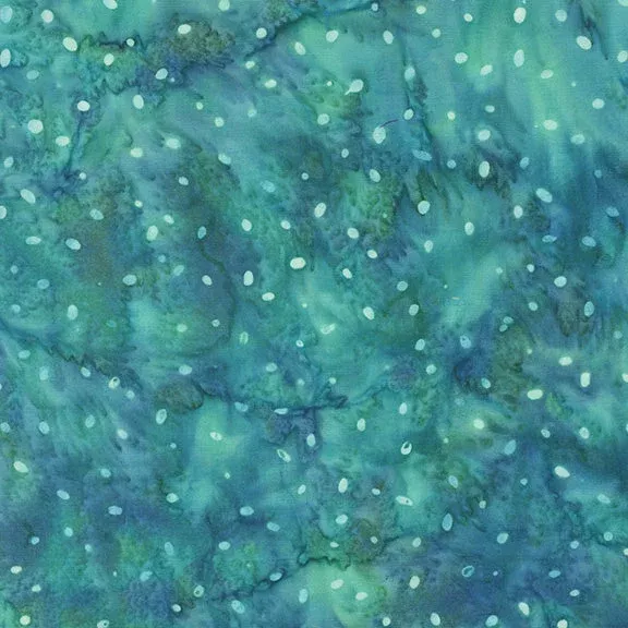 Sparkly Christmas – Twinkle in Teal – Jacqueline de Jonge – 3920Q-X – Half Yard