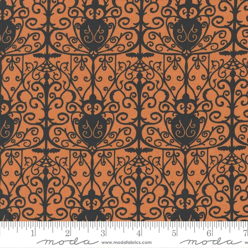 Spellbound Pumpkin Garden Gates Yardage by Sweetfire Road for Moda Fabrics