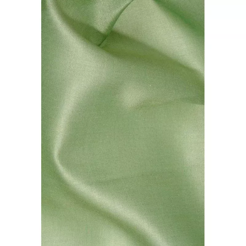 Spinach Green Cotton Silk Fabric