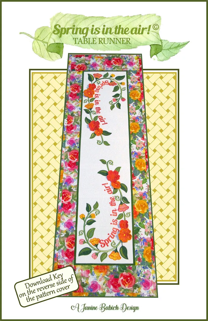 Spring Is In The Air Table Runner