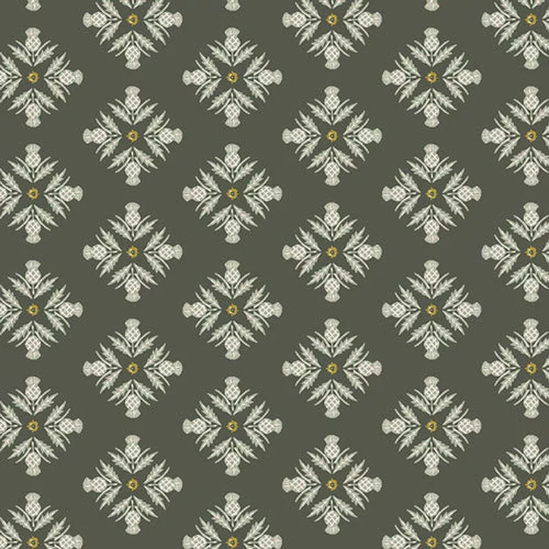 Spruce Blooming Thistle Yardage by Sharon Holland for Art Gallery Fabrics