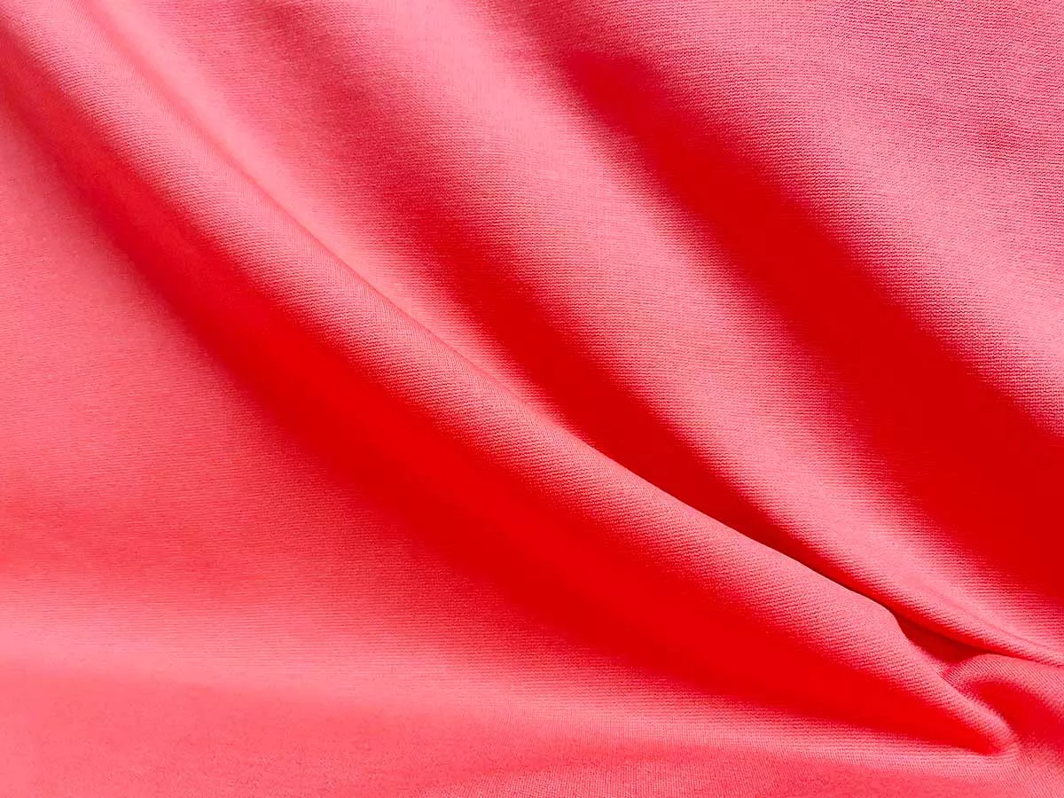 SR243-29 Hive Coral - Bright Ponte de Roma Fabric