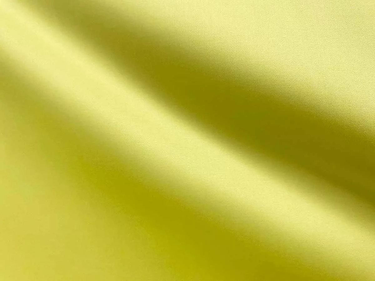 SR243-33 Hive Lemongrass - Yellow-green Cotton Sateen Fabric