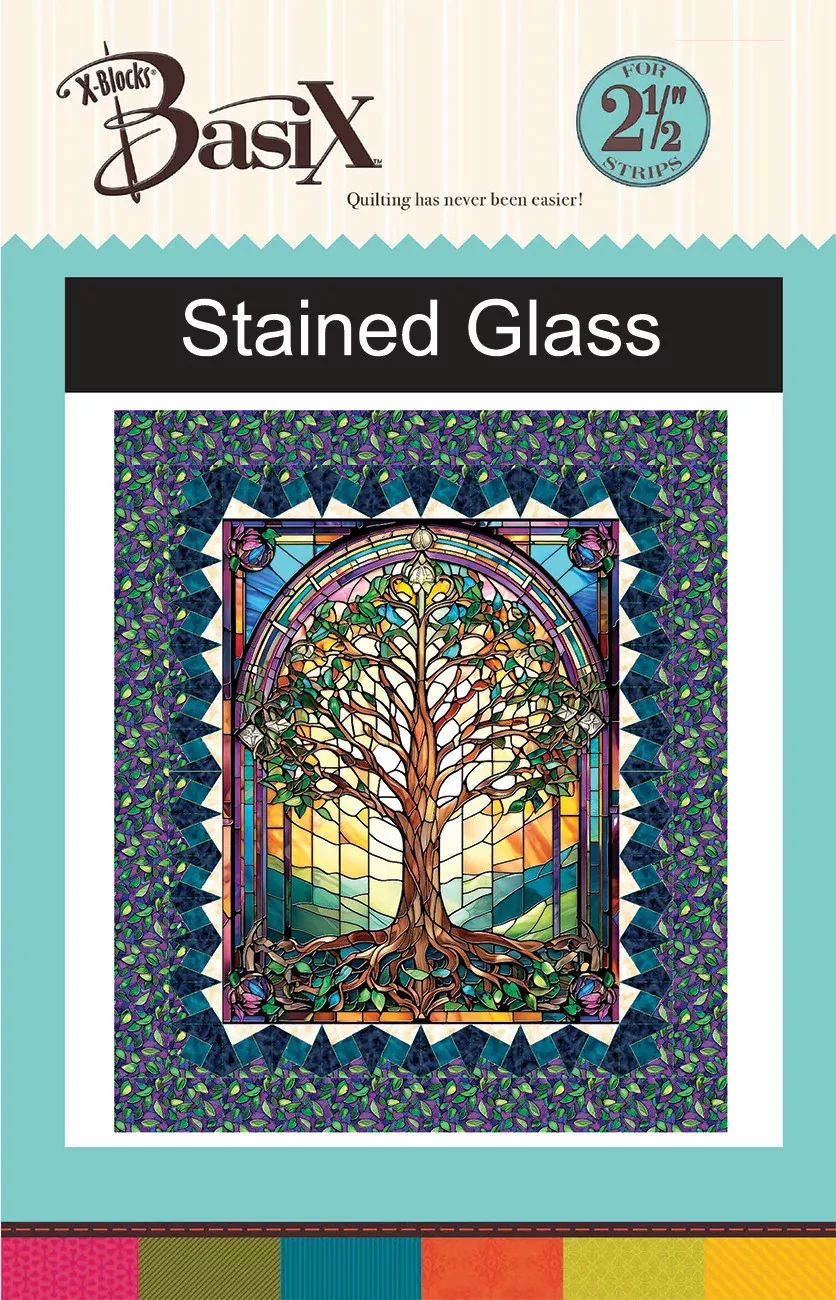 Stained Glass BasiX Quilt Pattern