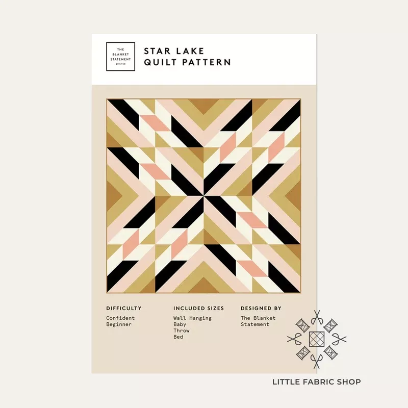 Star Lake | Quilt Pattern | The Blanket Statement
