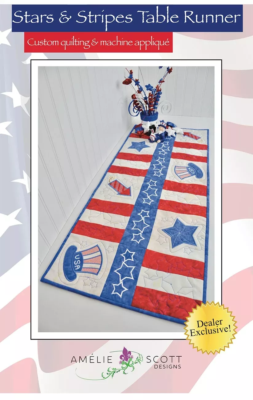 Stars and Stripes Table Runner