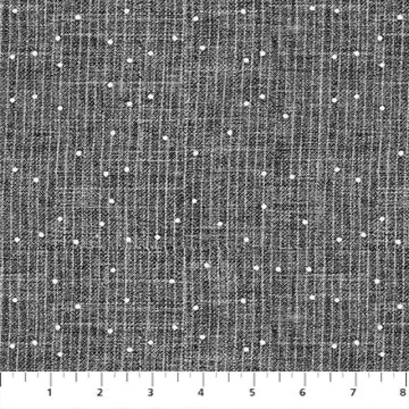StashQuilting Cotton FabricStripe DotSteel