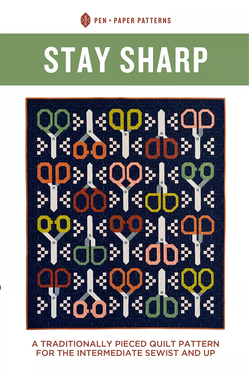 Stay Sharp Quilt Pattern