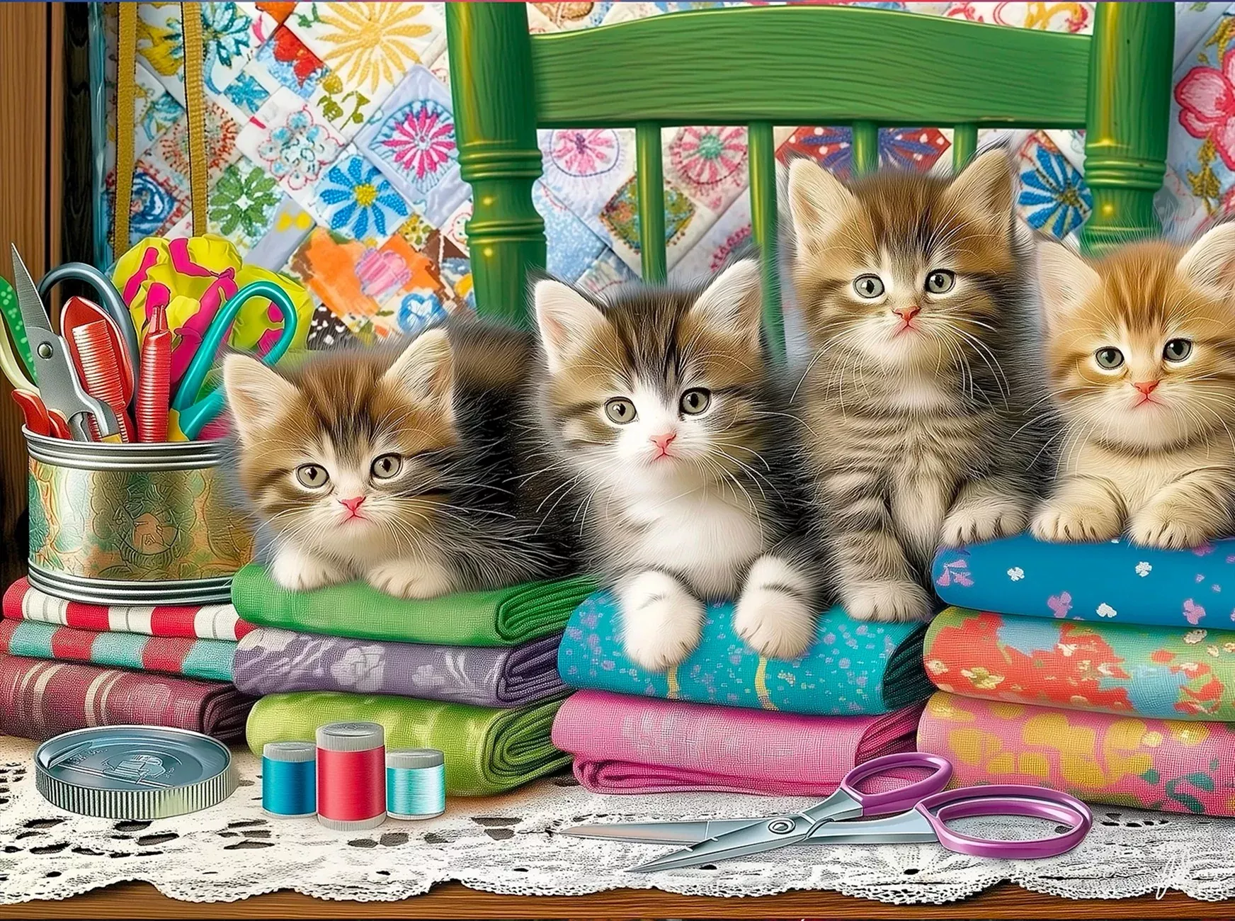 The Steamstresses 1000pc