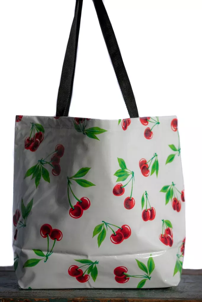 Stella White Large Tote