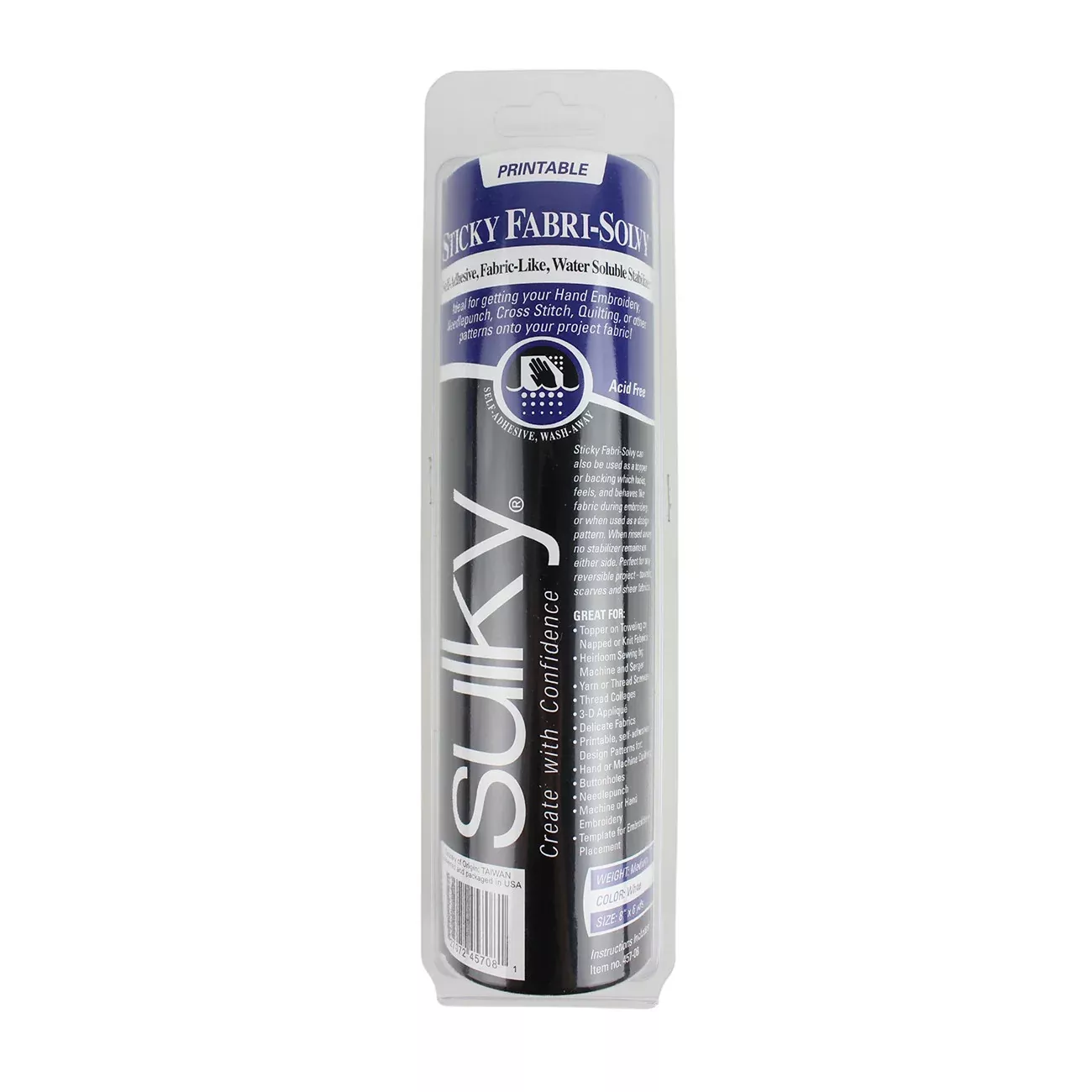 Sticky Fabri Solvy 8in x 6yd