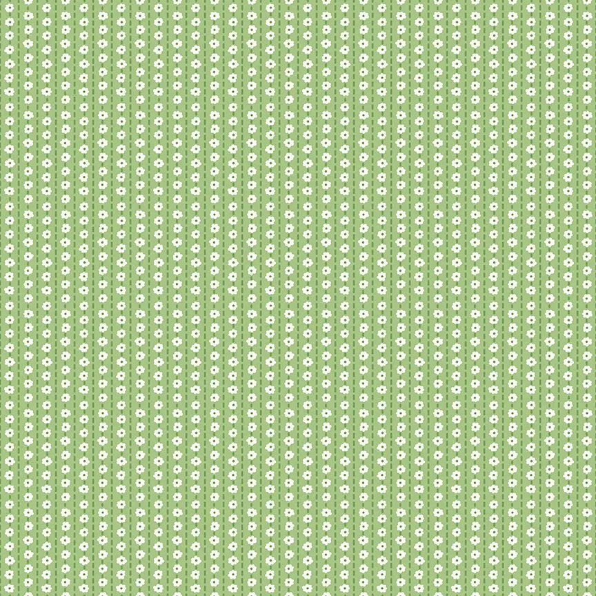 Stitch – Daisy Chain Green by Lori Holt