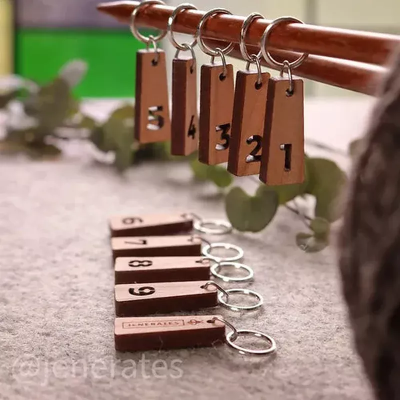 Stitch Markers – Numbers by Jenerates