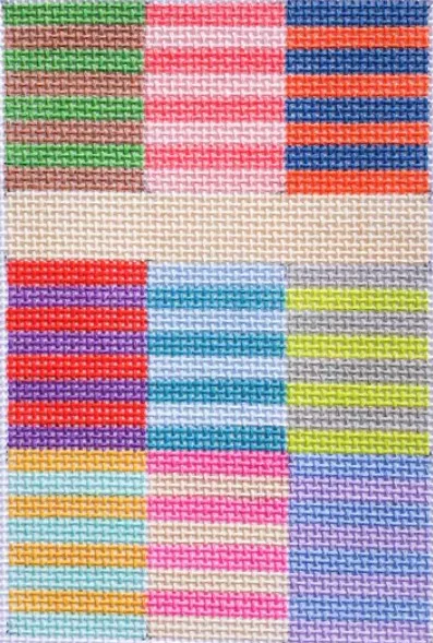 Stitch Rock Designs – Color Block Strips Passport Cover