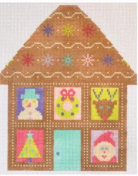 Stitch Rock Designs – Gingerbread House Standup